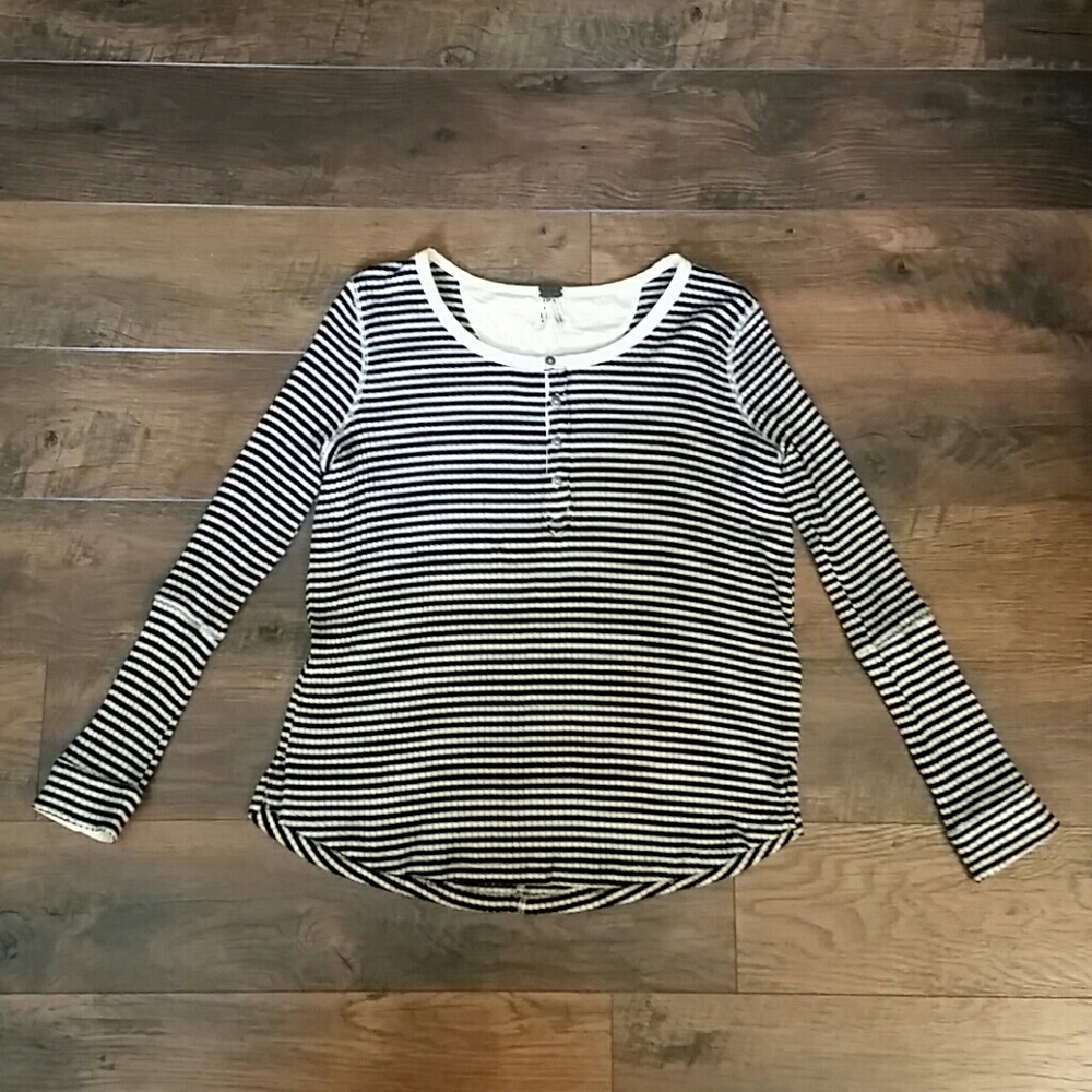 Free People Striped Sweater